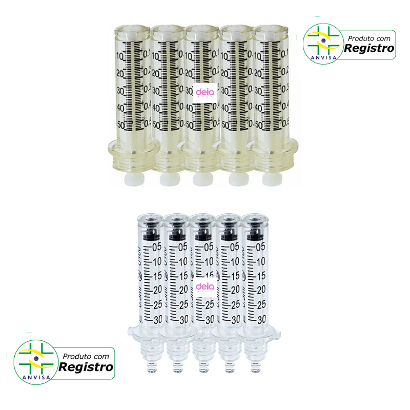 Seringas Caneta Pressurizada 0,3ml 0,5ml 3ml 5ml Com Anvisa Promoção