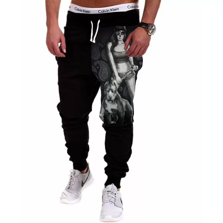 Calça Masculina De Moletom Estampada por Sublima