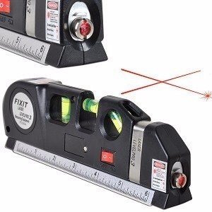 Nivelador Laser Trena 3 Bolhas Horizontal Vertical