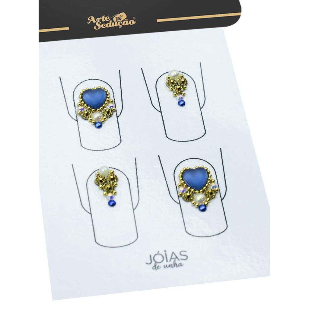 Kit 20 Jóias de Unha, Arte Sedução