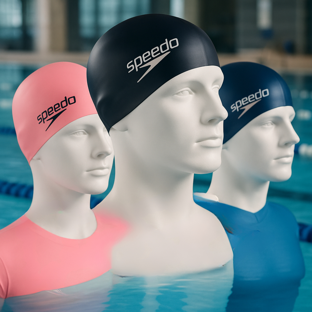 Touca de Natação Lisa Speedo Flat Swin Cap Treinamento