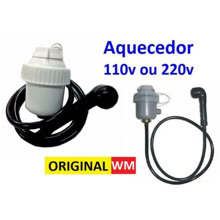 Super Aquecedor Água Wm 110v/220v Lavatórios Sal