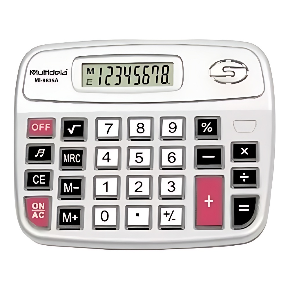 Calculadora Multifuncional Eletrônica Kk-9835c C/8 D
