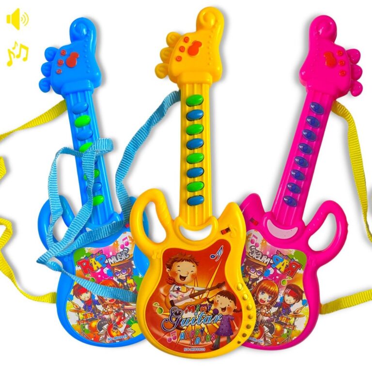 Mini Guitarra Musical Brinquedo Infantil Guitarrin