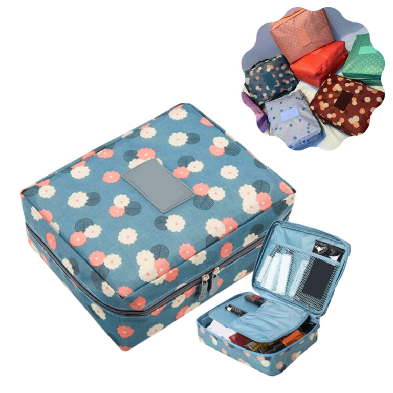 Bolsa Necessaire Feminina Com Alça Para Maquiagem