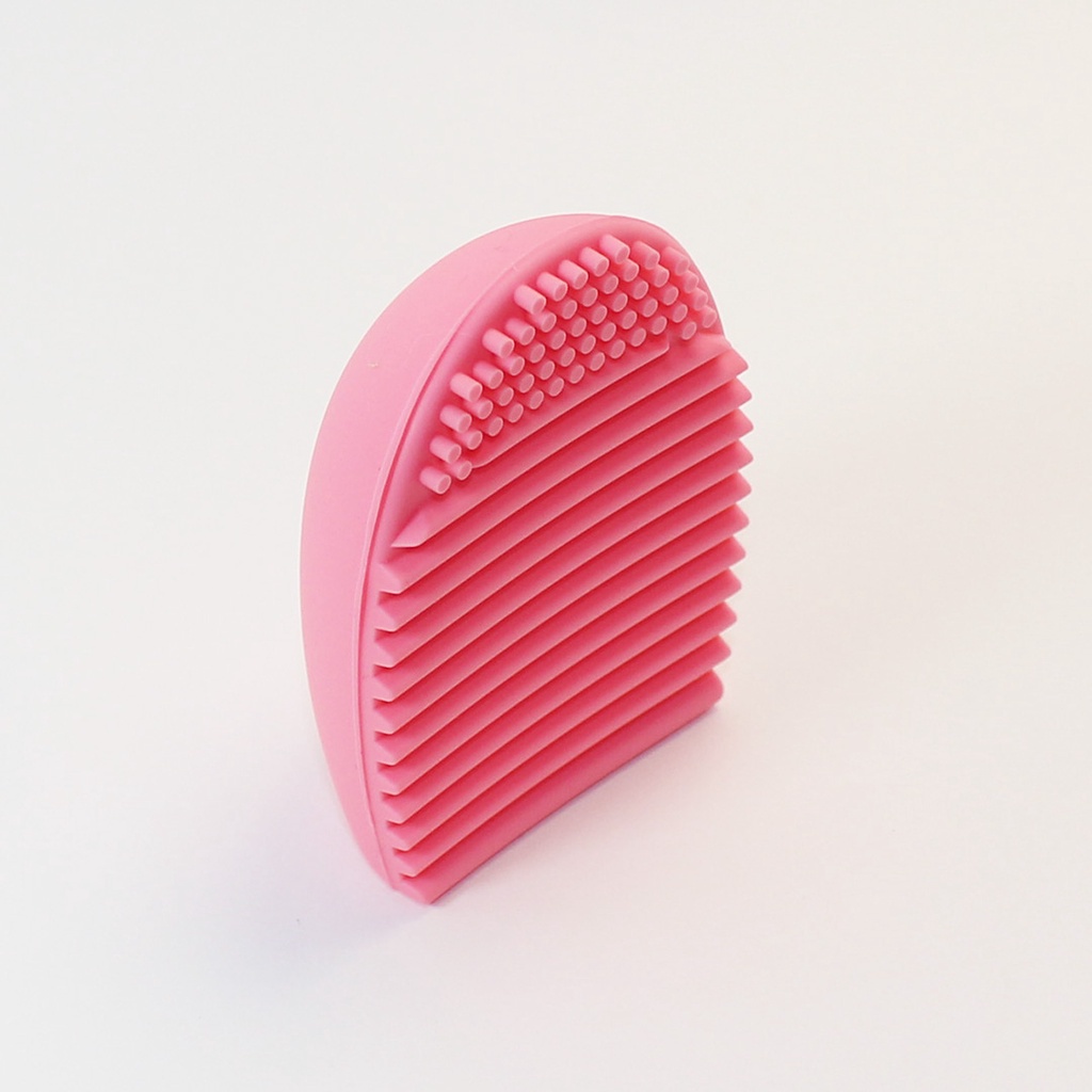 Limpador de Pincel em Silicone – rosa claro