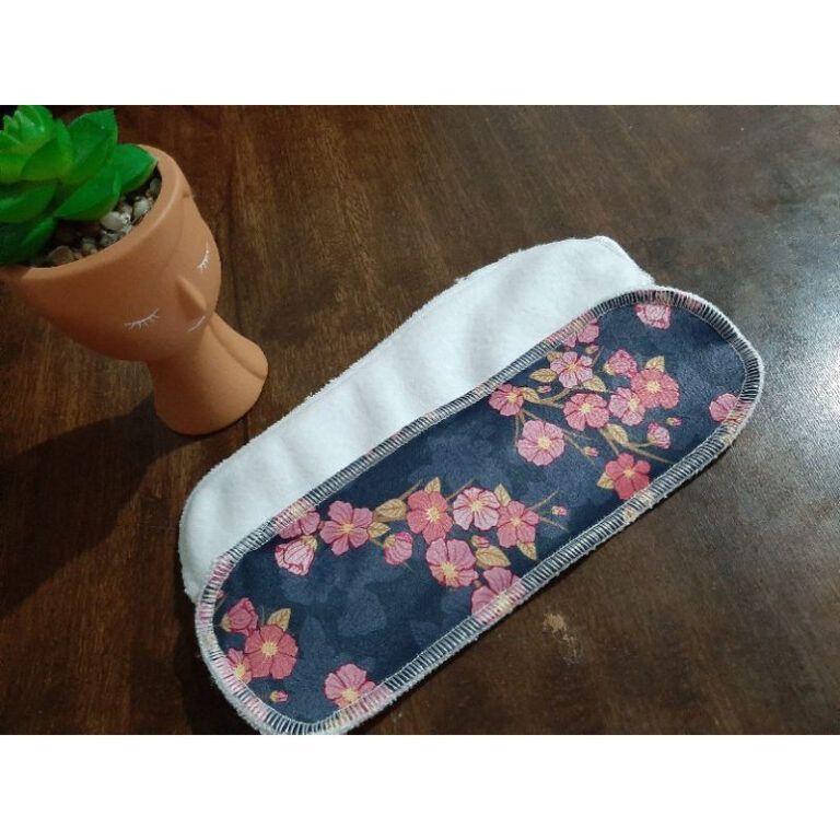 Absorvente ecológico feminino de moletom
