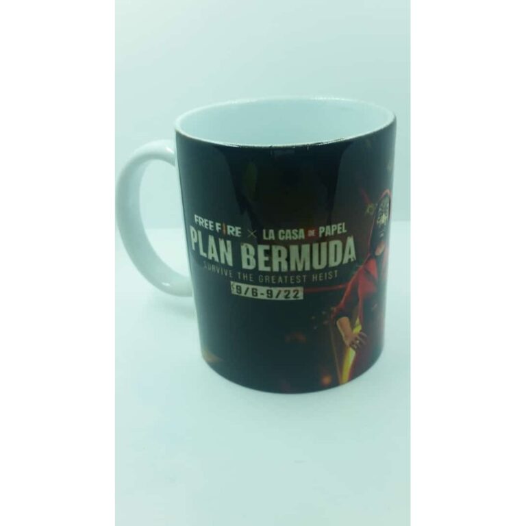 Canca Personalizada Plam Bermuda.