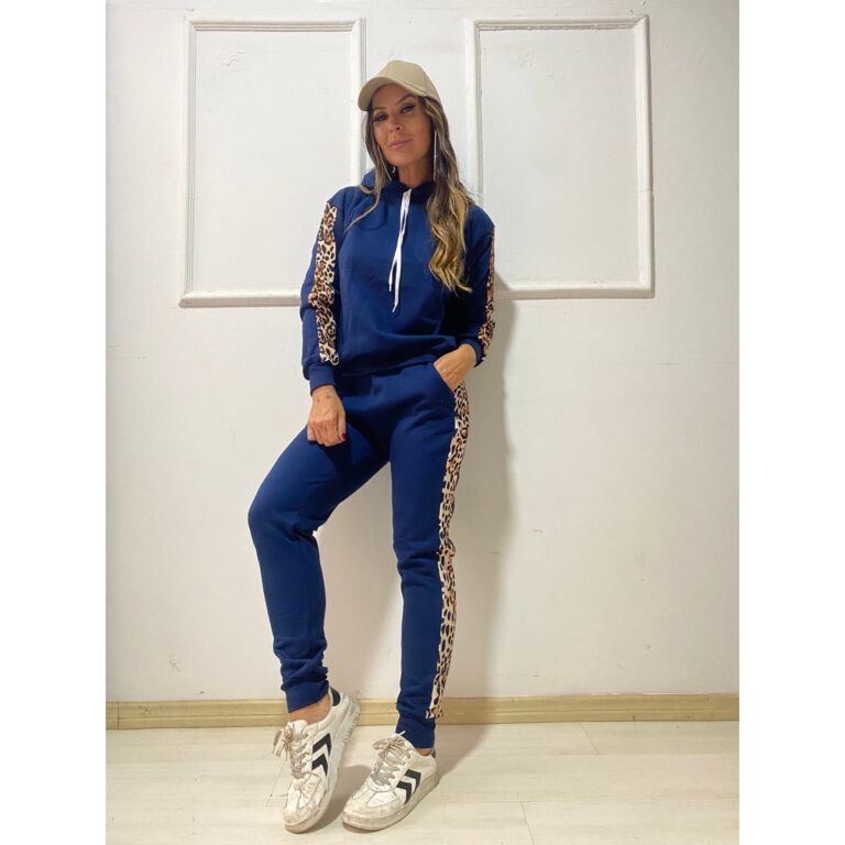 Conjunto Feminino Adulto Blusa E Calça Moletom Fl