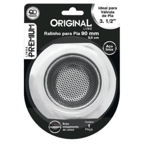 Ralinho P/ Pia Inox 9 Cm