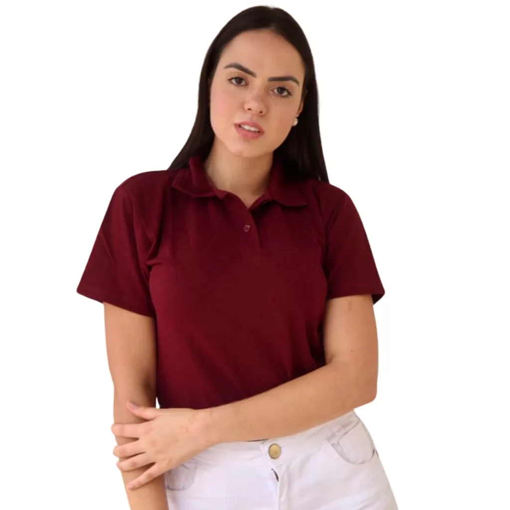 Blusinhas Polo Baby Look Promoção Atacado