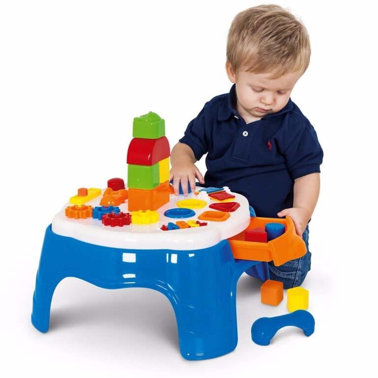 Mesa Educativa Com Atividades Infantil Play Time  