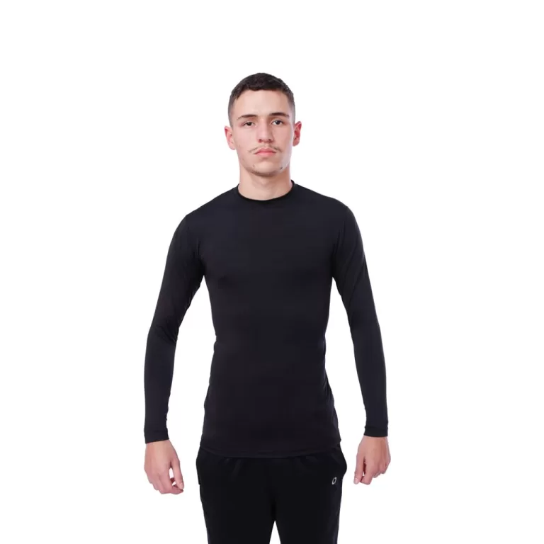 Blusa Masculina Manga Longa Segunda Pele Gola Care