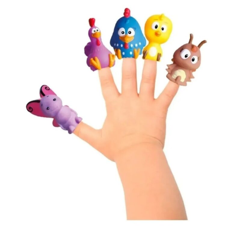 Turma Da Galinha Pintadinha Miniaturas Dedoche 5 P