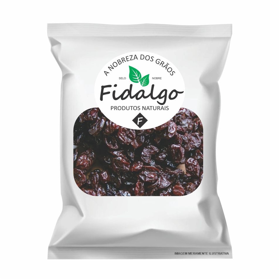 Uva Passa Preta Selecionada Premium 500G – 300G
