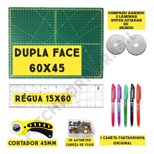 Kit Base De Corte 60×45 A2 + regua 60×15
