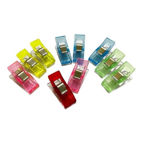 10 Mini Prendedor De Tecido, Clips Para Patchwork