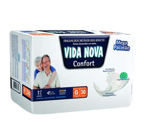 FRALDA GERIATRICA VIDA NOVA G / 30 un