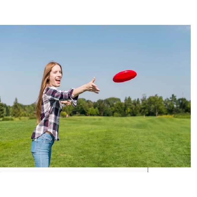 Frisbee Plastico Disco De Arremesso Brinquedo
