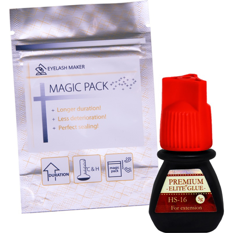 Cola adesivo Elite HS 16 – 3 ml / 5 ml para extensão de cilios – ANVISA – 100 % ORIGINAL