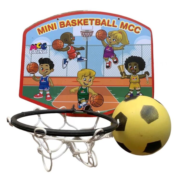 Mini Tabela e cesta de Basquete com bola Infantil 
