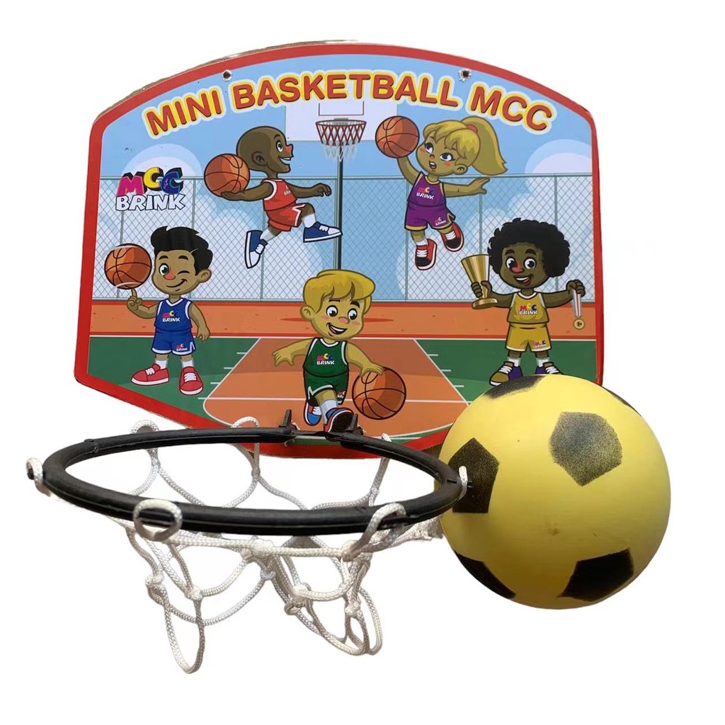 Mini Tabela e cesta de Basquete com bola Infantil – Mini Basquete