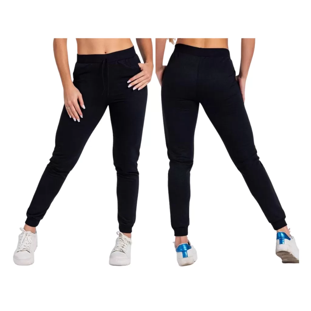 Calça Moletom Jogger  Feminina Academia Treino Original