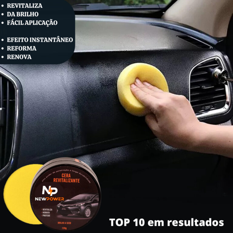 Revitalizador Cera de Plásticos NewPower Renova P