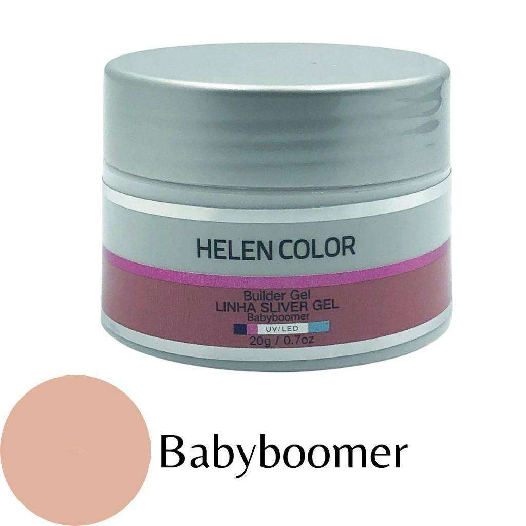Gel para Unhas de Gel Helen Color Silver  Babyboomer 20g