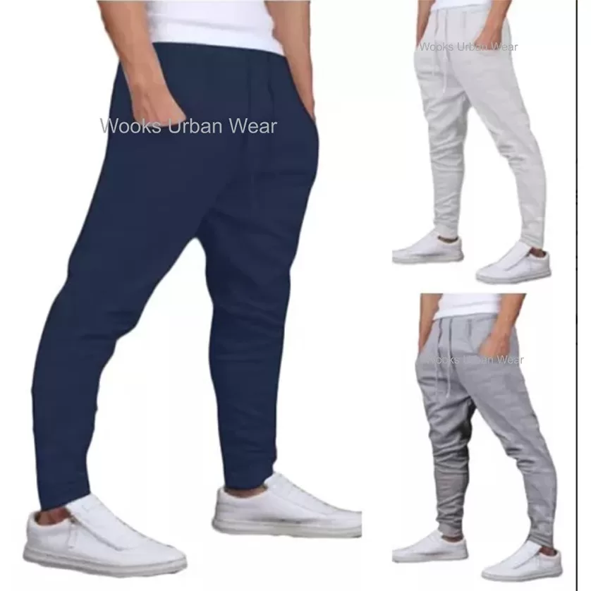 Kit 10 Calças De Moletom Masculina Saruel Skinny Sport Luxo – Atacado (M5)