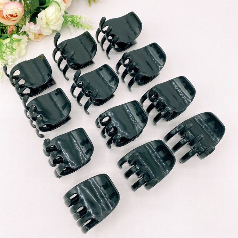 Kit com 36 piranhas tridente prendedor de cabelo c