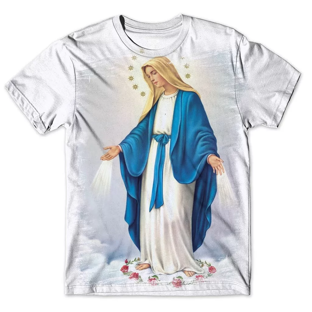 Camisa Camiseta Masculina Nossa Senhora Aparecida 38