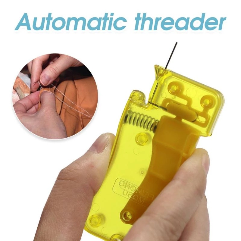 1/2/3pcs Enfiador Automático De Agulha De Costura Manual Para Agulhas De Olho Pequeno