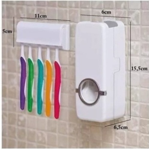 Dispenser Aplicador Creme Dental Pasta Dente Supor