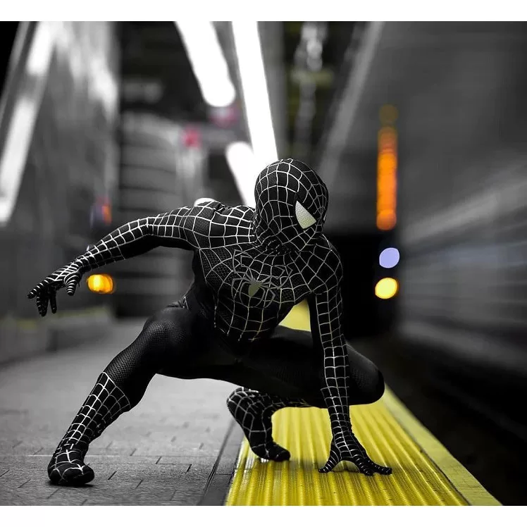 Cosplay Fantasia Adulta Venom Homem Aranha Uniform