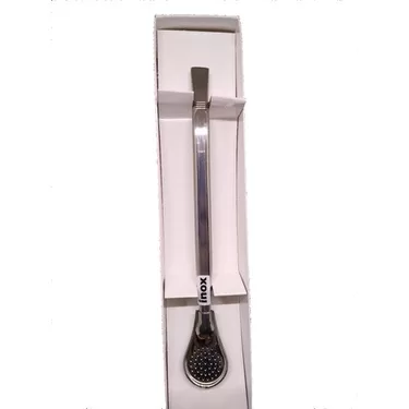 Bomba Inox Tereré Chimarrão 19cm Bojo Pera Para 
