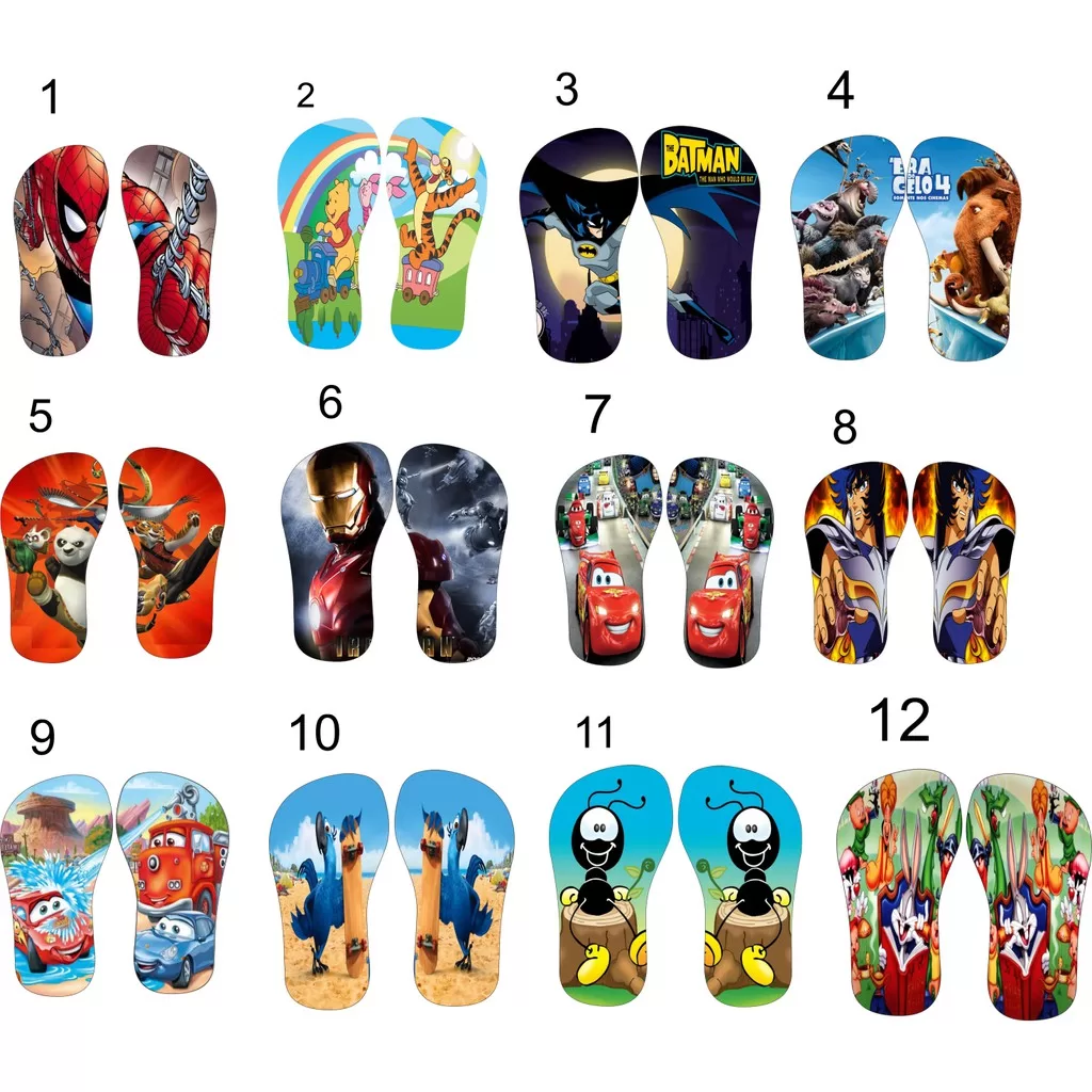 15 Estampas Do Kung Fu Panda, Batman, Super Man, Pato Donalds.