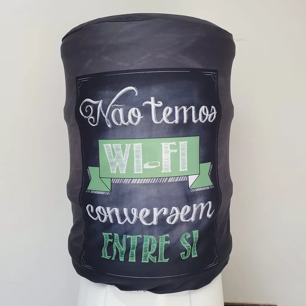 Capa P/ Galão De Água 20l Moderna WI-Fi
