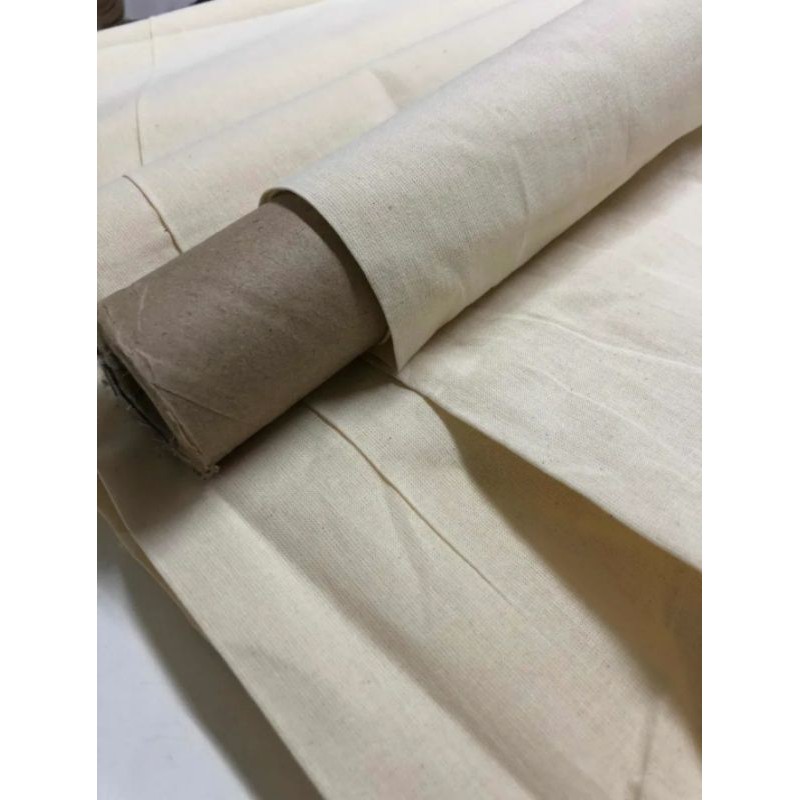 Tecido 100% Algodão Cru 160gr Larg 1,60 (1 Metro)