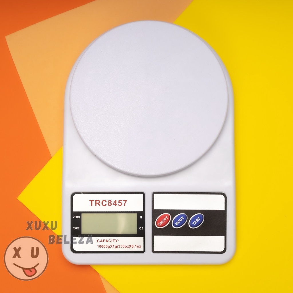 Balanca De Cozinha Digital Alta Precisao 10kg Com  Pilhas Inclusas AA