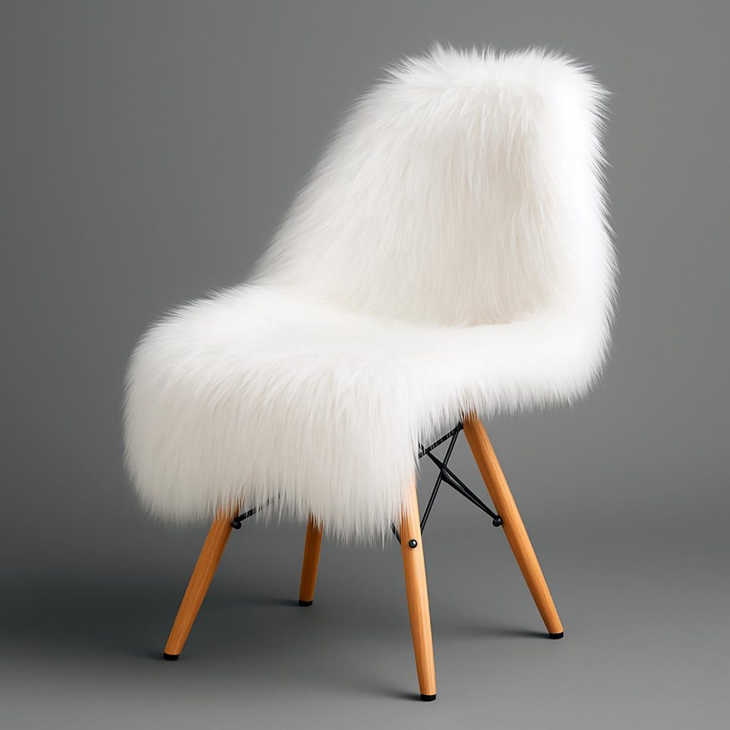 Manta Pelego Pelo Alto Sofás/cadeiras Youtubers  1,00×0,80cm