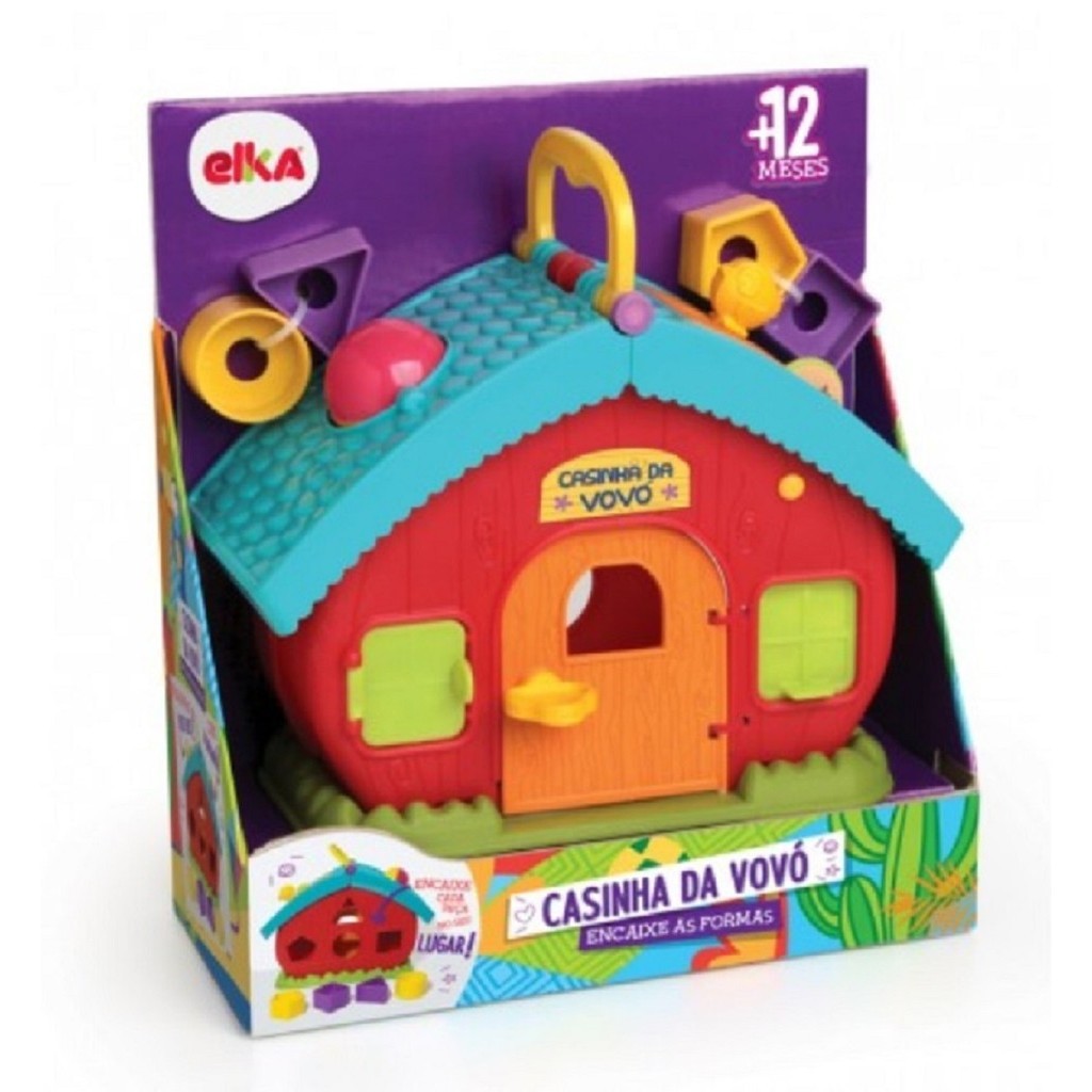Casinha da Vovó – Encaixe as Formas