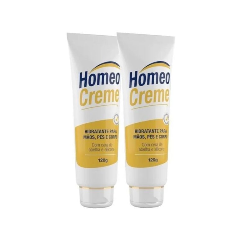 Kit Dois Homeocreme – C/ Cera De Abelha E Si