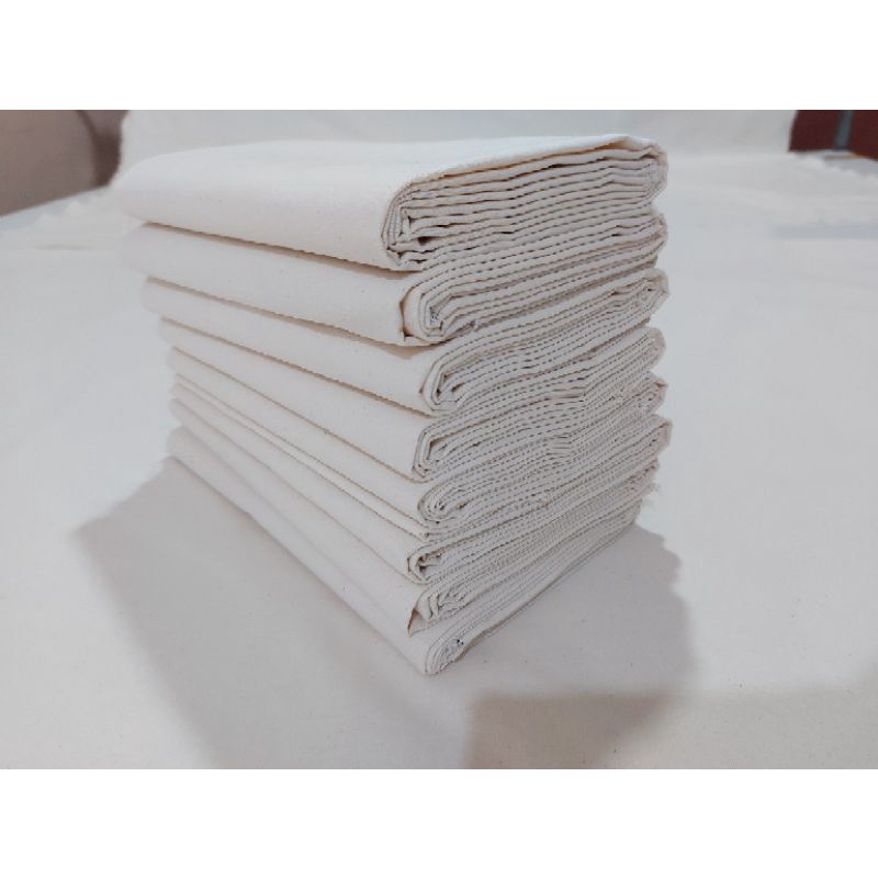 1 METRO Tecido algodão cru  100% algodão cru  – Ideal p/ ecobags e bordados ecologicamente correto