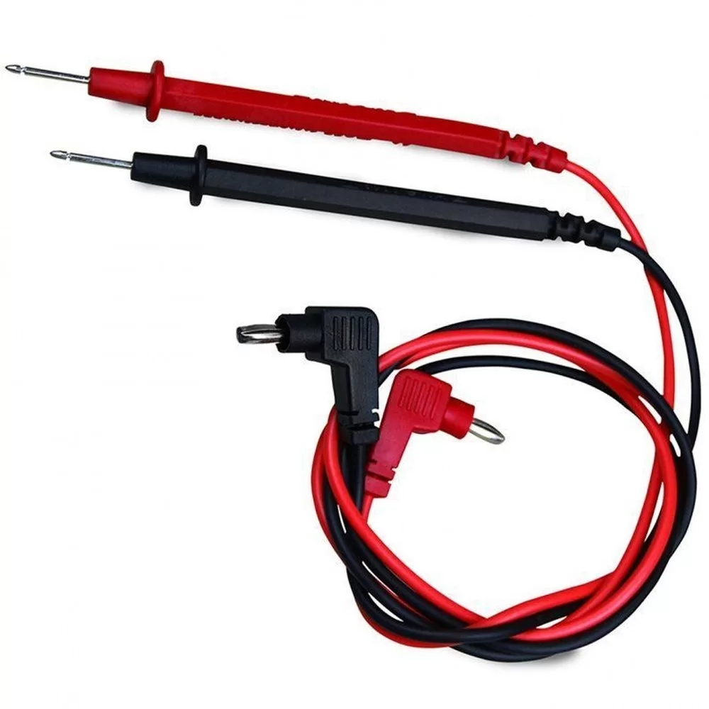 Par de Cabo para Multímetro Ponteira Teste Ponta Prova 60cm Universal Profissional