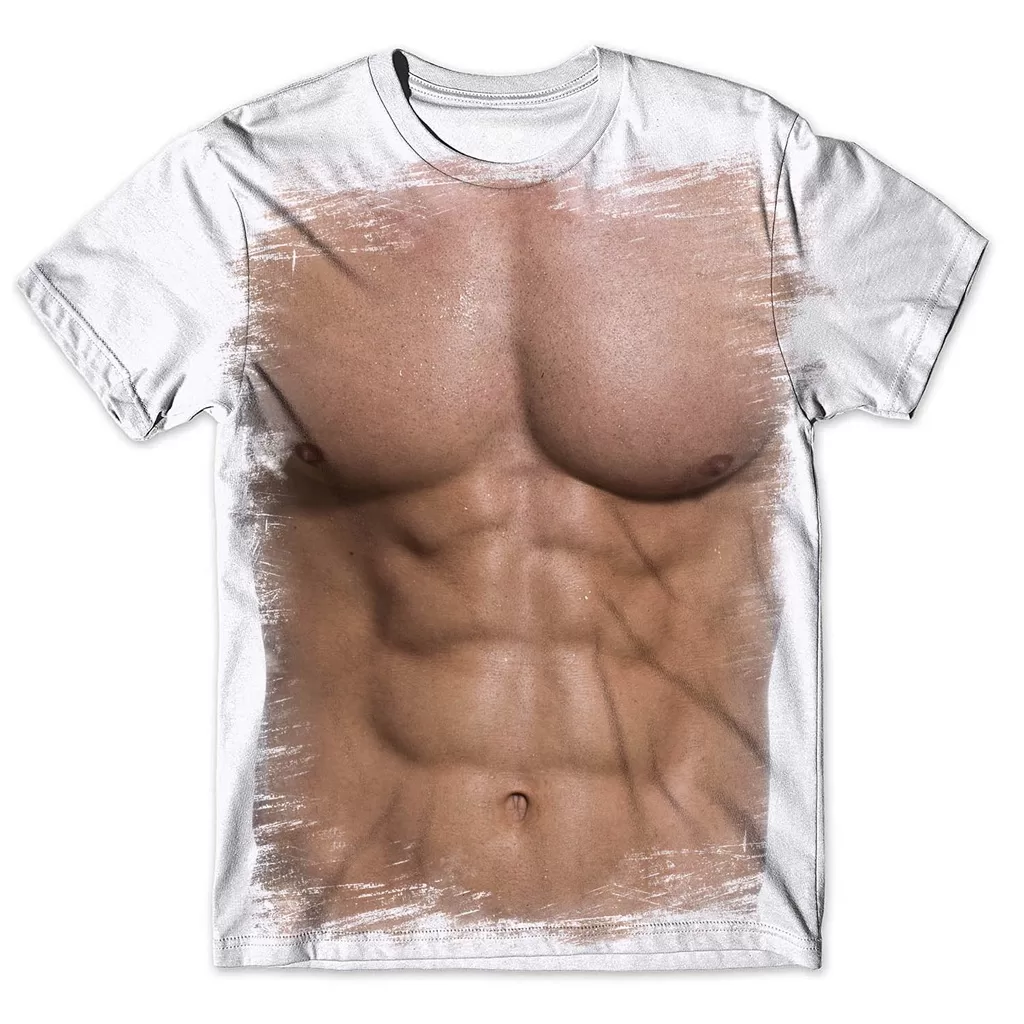Camisa Camiseta Masculina 3D Tanquinho Sarado 4