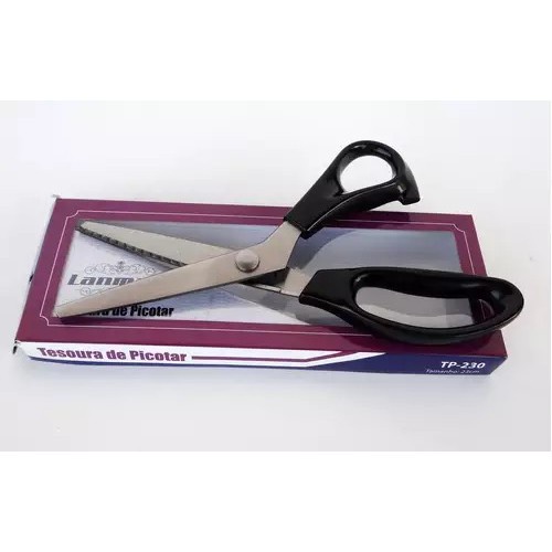 Tesoura de Picotar picote zigzag Tecido Papel Eva 