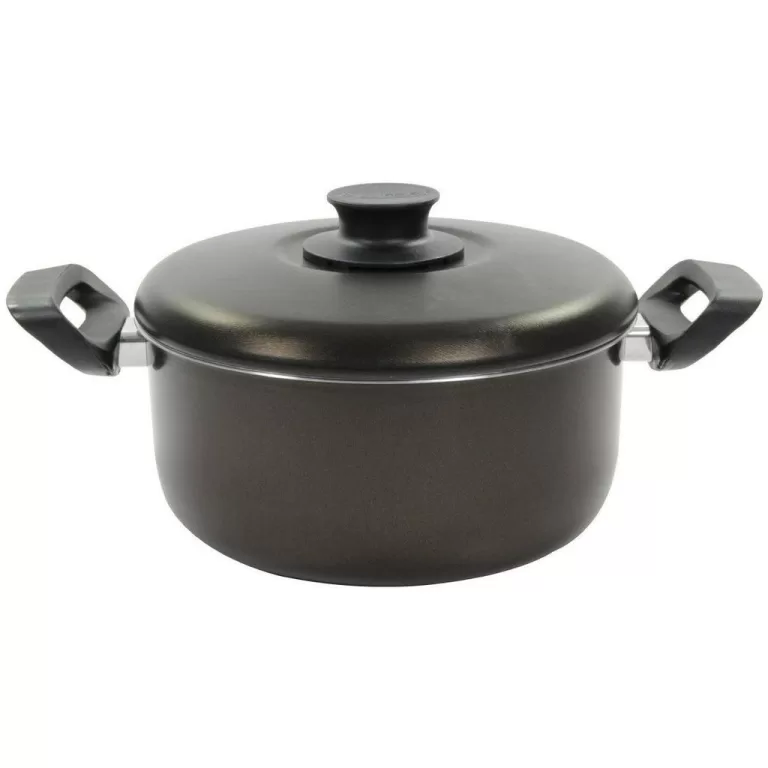 Panela Caçarola em Alumínio Com Alças 24cm Anti