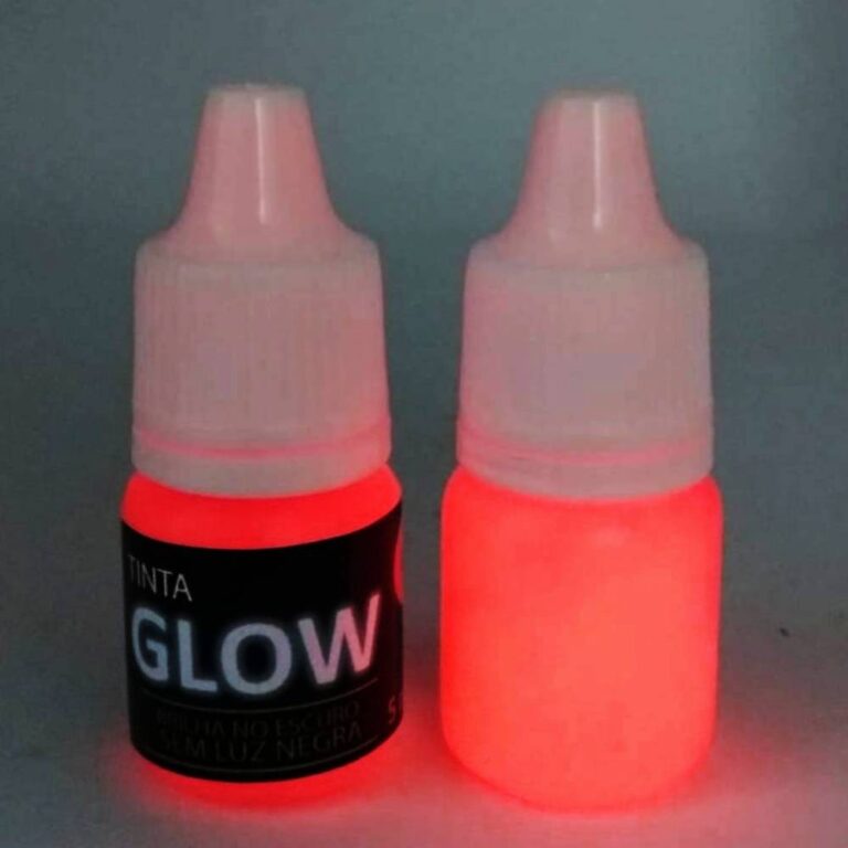 Tinta Glow Corion 5ml C/ Aplicador Brilha No Escur