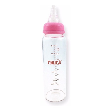 MAMADEIRAS VIDRO BICO SILICONE CHUCA BABY – 